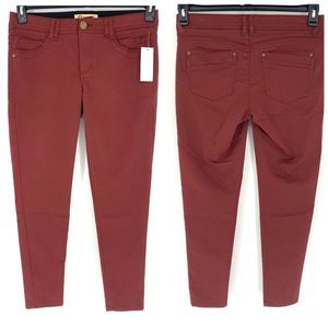 Democracy Ab solution skinny jeans rust NWT SZ.8